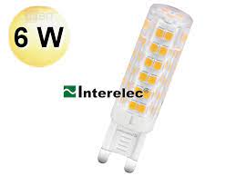 LAMPARAS LED TIPO BI-PIN G9 6W INTERELEC