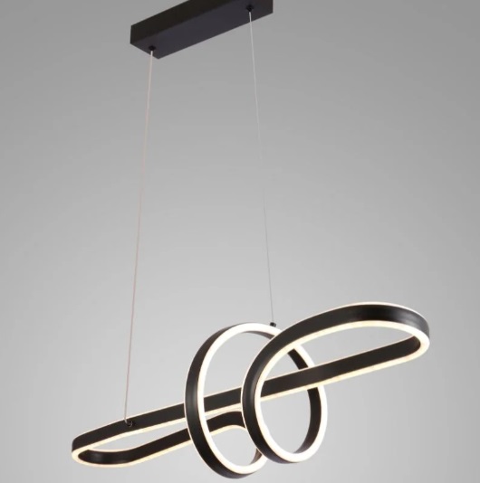 Colgante diseño LINEA "OL BLACK"  84W 180