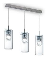 [LI-8003-C3-80-ACE] Colgante ADAMS 3 luces caireles E27 Vignolo