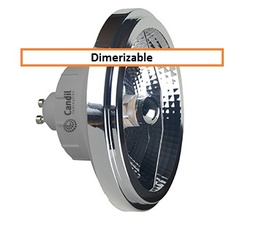 Lampara AR111 LED Profesional 12W 36º Dimerizable 3000K Candil