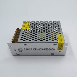 [DRV-12V-IP20-060W-22] candil fuente FUENTE DE ALIMENT. 60 5A Candil Iluminacion S.R.L.