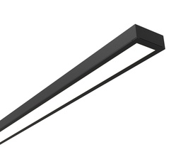 Plafon acero 1160mm con acrilico OptoMax 26w lucciola leds