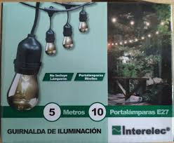 GUIRNALDA DE ILUMINACION E27 Interelec