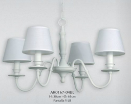 Araña GRANADA 4 Luces  Luz del Siglo