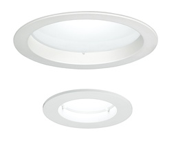 EMPOTRABLE DE TECHO PARA INTERIOR Ø230mm con led KEVIN 72w 3000/4000K 6230lm lucciola leds