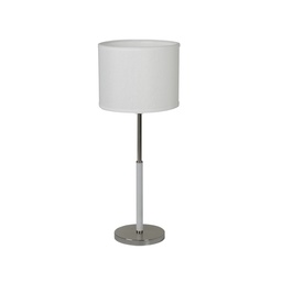 [ve4250-56-acero/color-56-acero/color] Velador DANTE Acero/Color Luz del Siglo