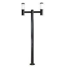 Farola 2 luces alt. 2mts aluminio y polietileno 2500/2 FW