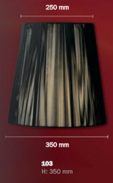 Pantalla de hilo 25x35x35 x unidad Ronda