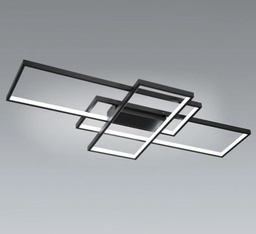 [RECTANGLE-PL-XL-37] Plafón o aplique iluminación continua indirecta 1000X500X60 - LED 93 wts 3000k gmge